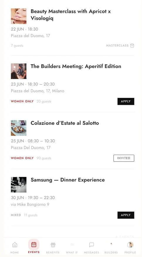 TLWC member app updates shown in the company profile